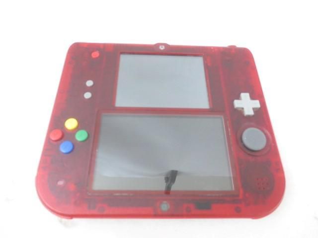  中古品 ゲーム ニンテンドー2DS 本体 FTR-001 ポケットモンスター 赤 限定パック