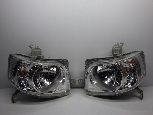 N-BOX 後期 ヘッドライト左右 ハロゲン JF1 2 P9911 L コーティング 比較的 250927219