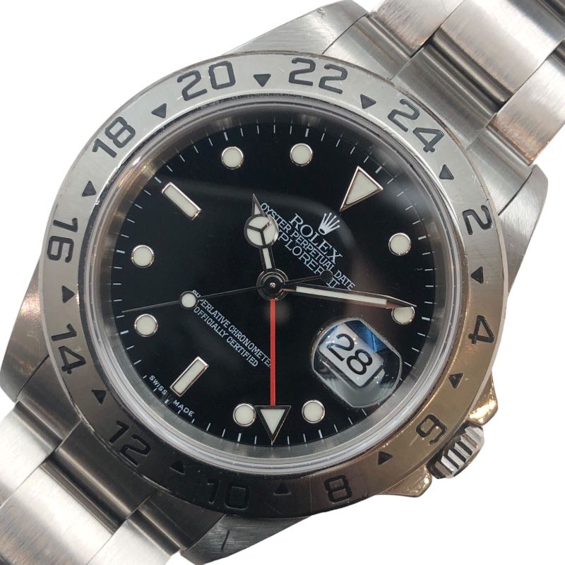 ロレックス ROLEX 16570 U番(1997年頃製造) ブラック メンズ 腕時計 ...