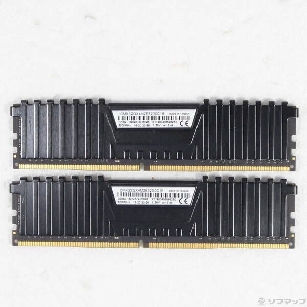 中古品〕 CMK32GX4M2E3200C16 32GB 16GB×2枚組【297】 - メルカリ