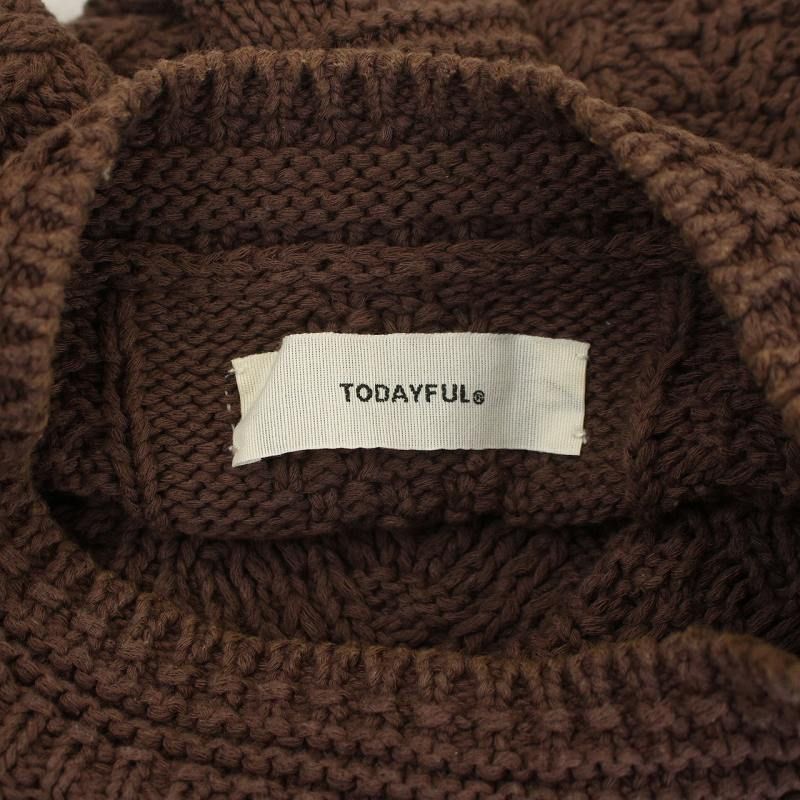 トゥデイフル TODAYFUL ヴィンテージケーブルニット Vintage Aran Knit