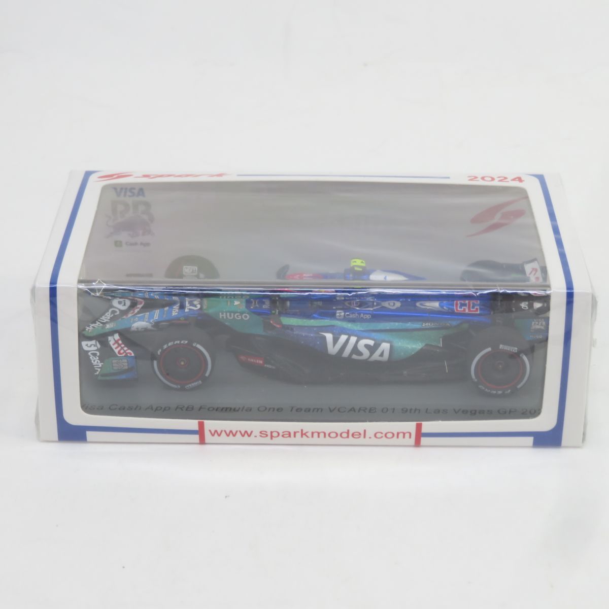 スパーク 1 43 Visa Cash App RB F1 Team VCARB 01 9th Las Vegas GP 2025 ミニカー