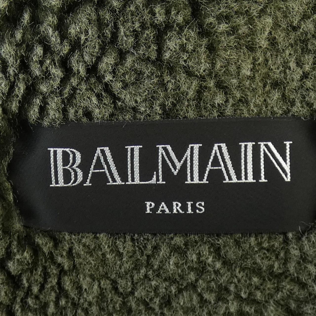 バルマン BALMAIN ムートンジャケット - メルカリ