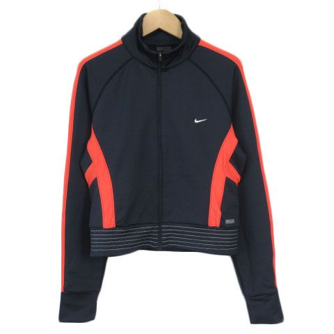 ナイキ NIKE DRI-FIT トラックジャケット ジャージ M 国内正規 紺 ネイビー