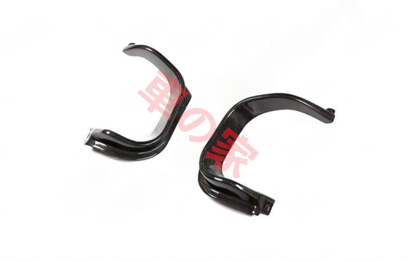 2013～2020年式 トヨタGT86 スバルBRZ カーボン製 マフラーカッターフレーム 左右2個