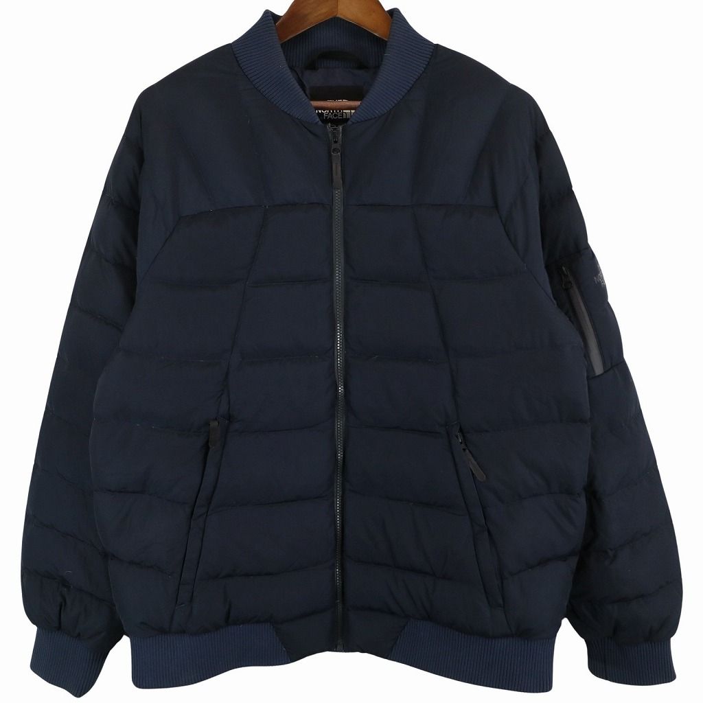 THE NORTH FACE ノースフェイス ダウンジャケット アウトドア キャンプ アウター 防寒 ネイビー (メンズ XL) 中古 古着 O6238  - メルカリ