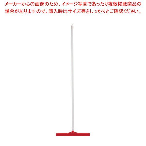 カーライルフロアスクイージー ハンドル付 41567 18インチ レッド