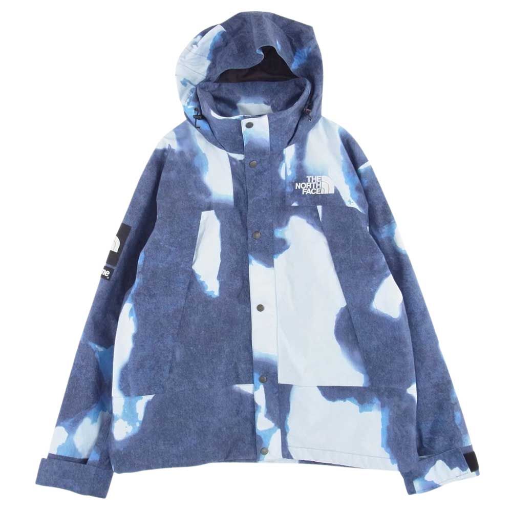 SUPREME シュプリーム 21AW ×THE NORTH FACE Bleached Denim Print