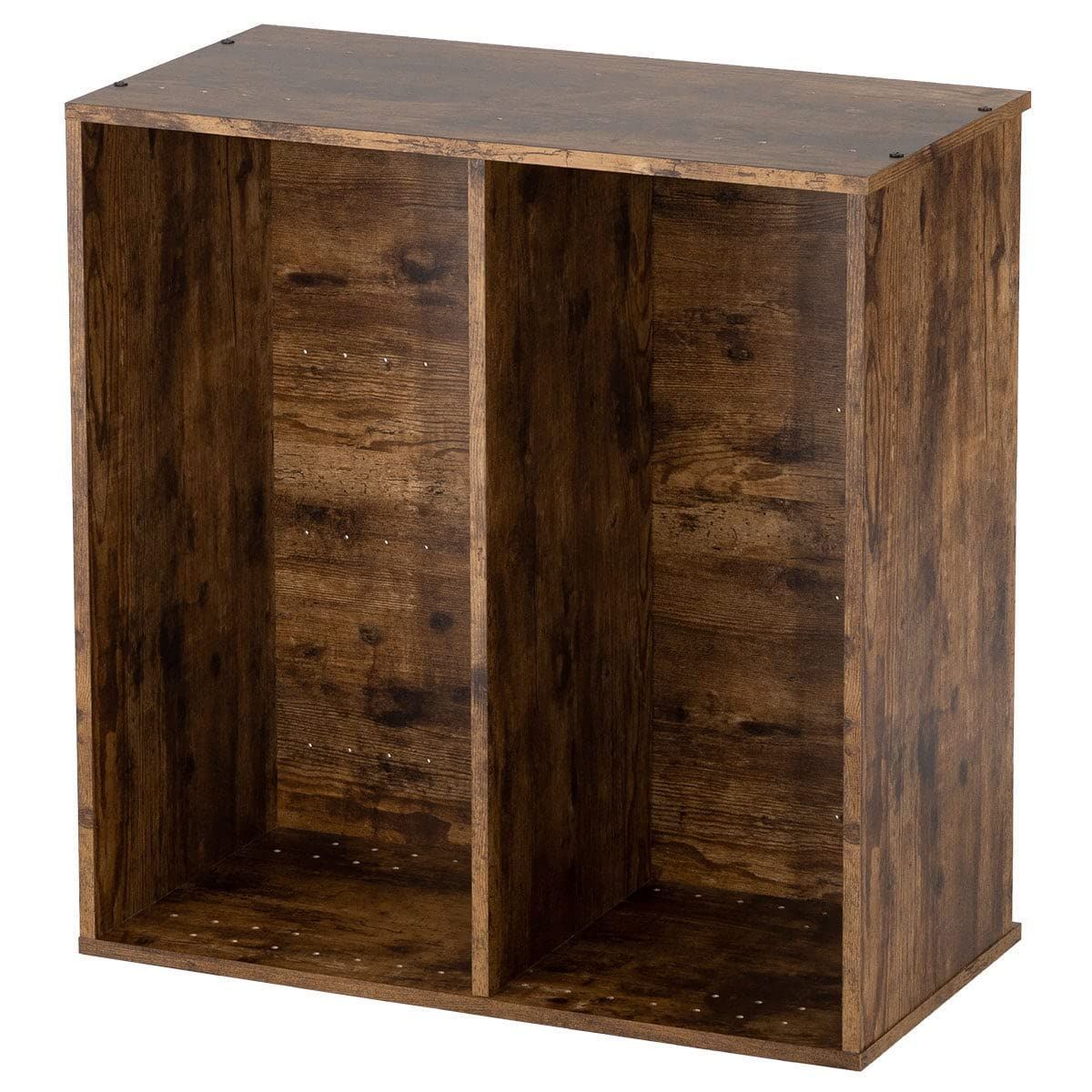 品質保証，セール 【在庫処分】2段 ミドルブラウン ワイド Nカラボ