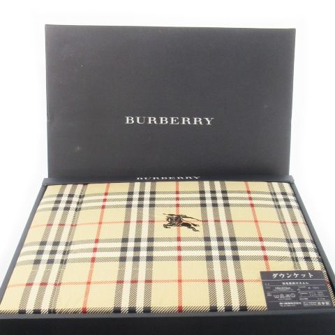 バーバリー Burberry 新品 羽毛肌掛け 布団 ダウンケット ノバチェック バーバリー BURBERRY 寝具 ダウンケット 羽毛肌掛けふとん 布団 軽量