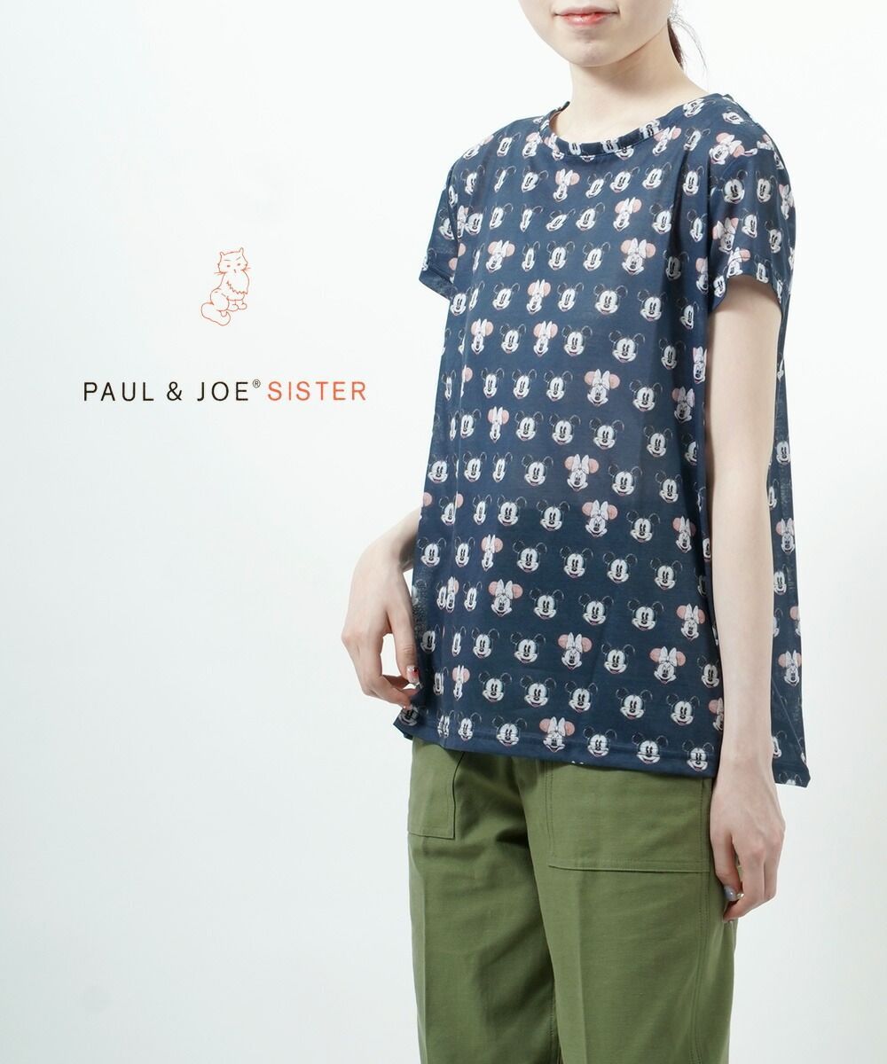 ポールアンドジョー PAUL&JOE 半袖 MICKY Tシャツ・3653196631-2021501