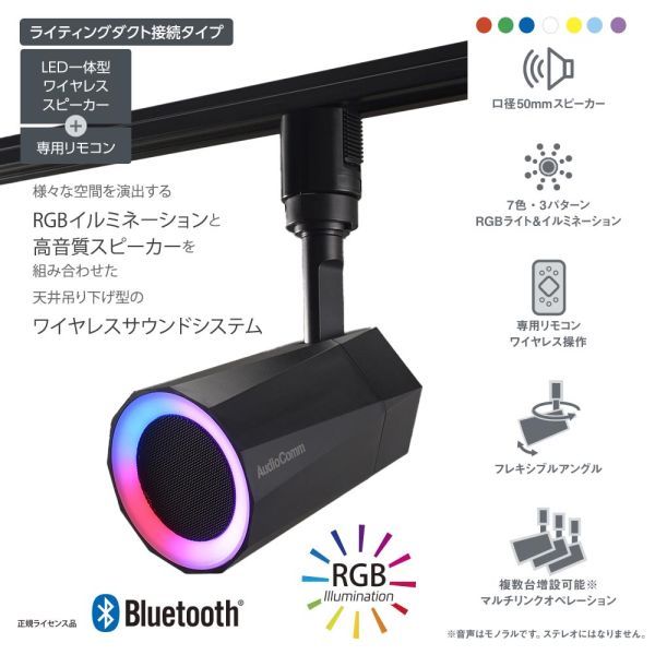 LED一体型ワイヤレススピーカー