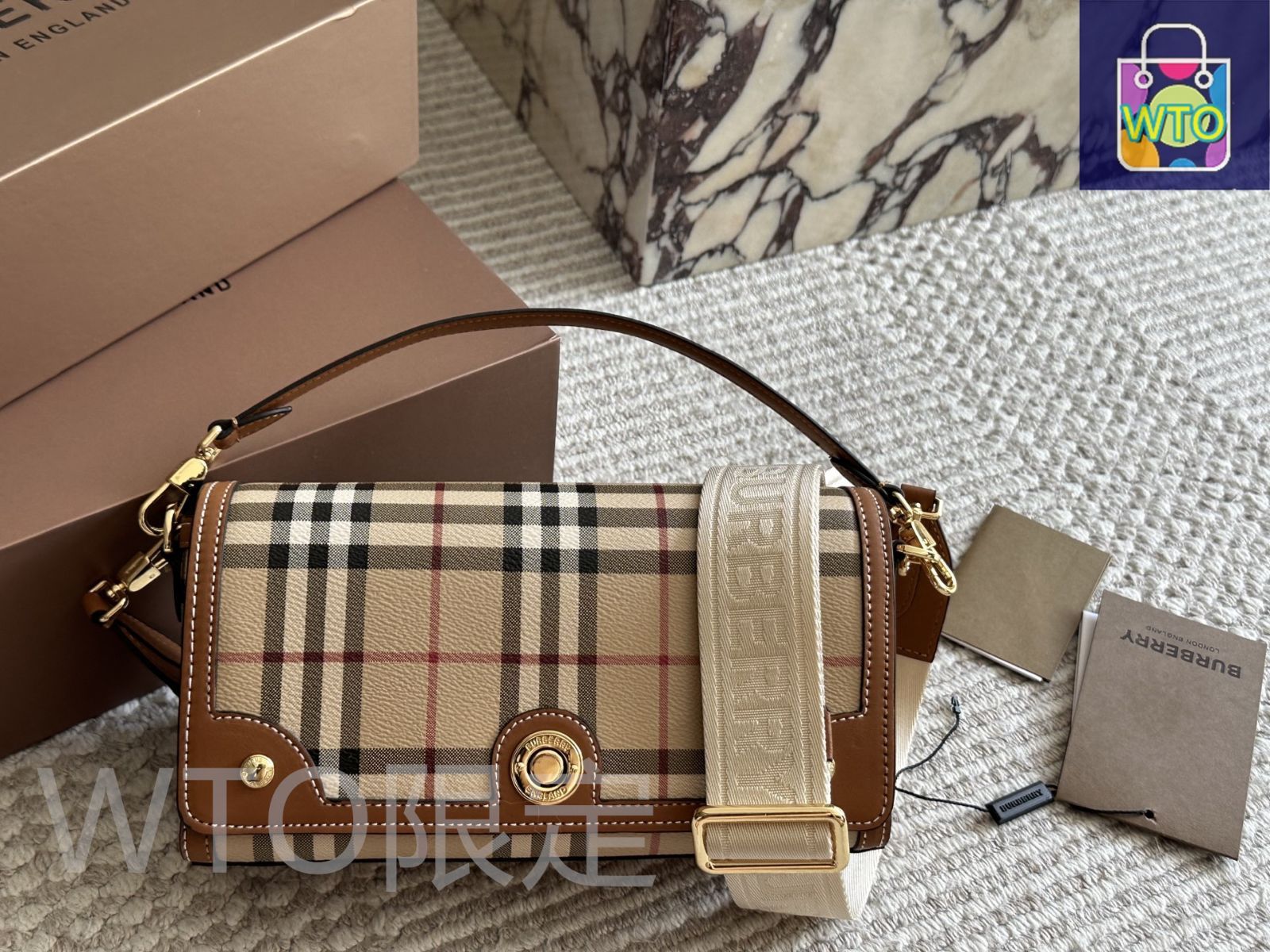 今日特価】Burberry バーバリー クラシック メッセンジャー