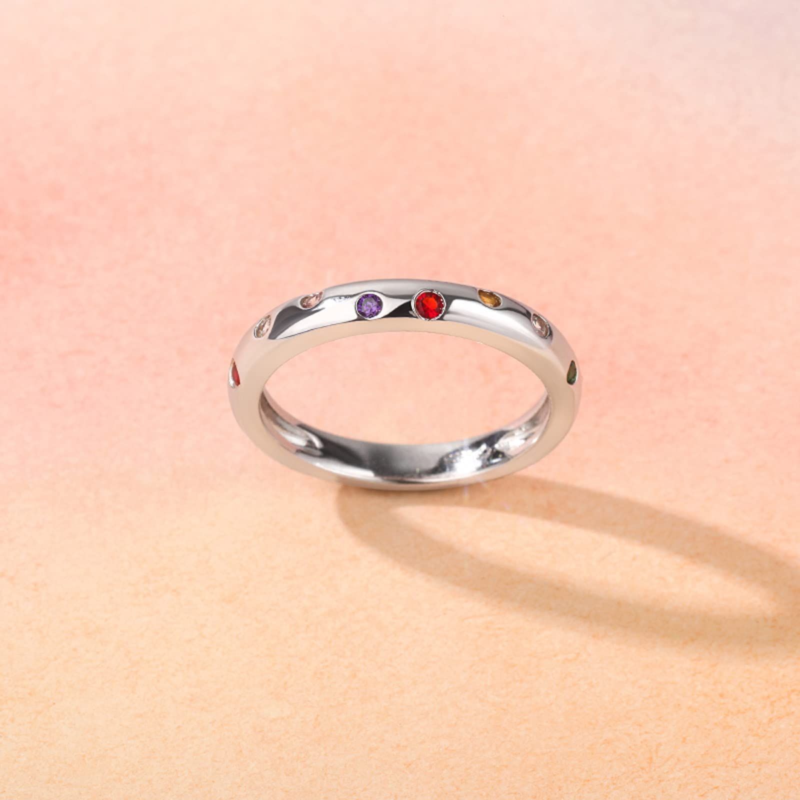 数量 ピンキーリング シルバー ダイヤシルバー金属アレルギー対応ジルコニアリング婚約指輪優雅誕生日お 指輪レディース Jeulia