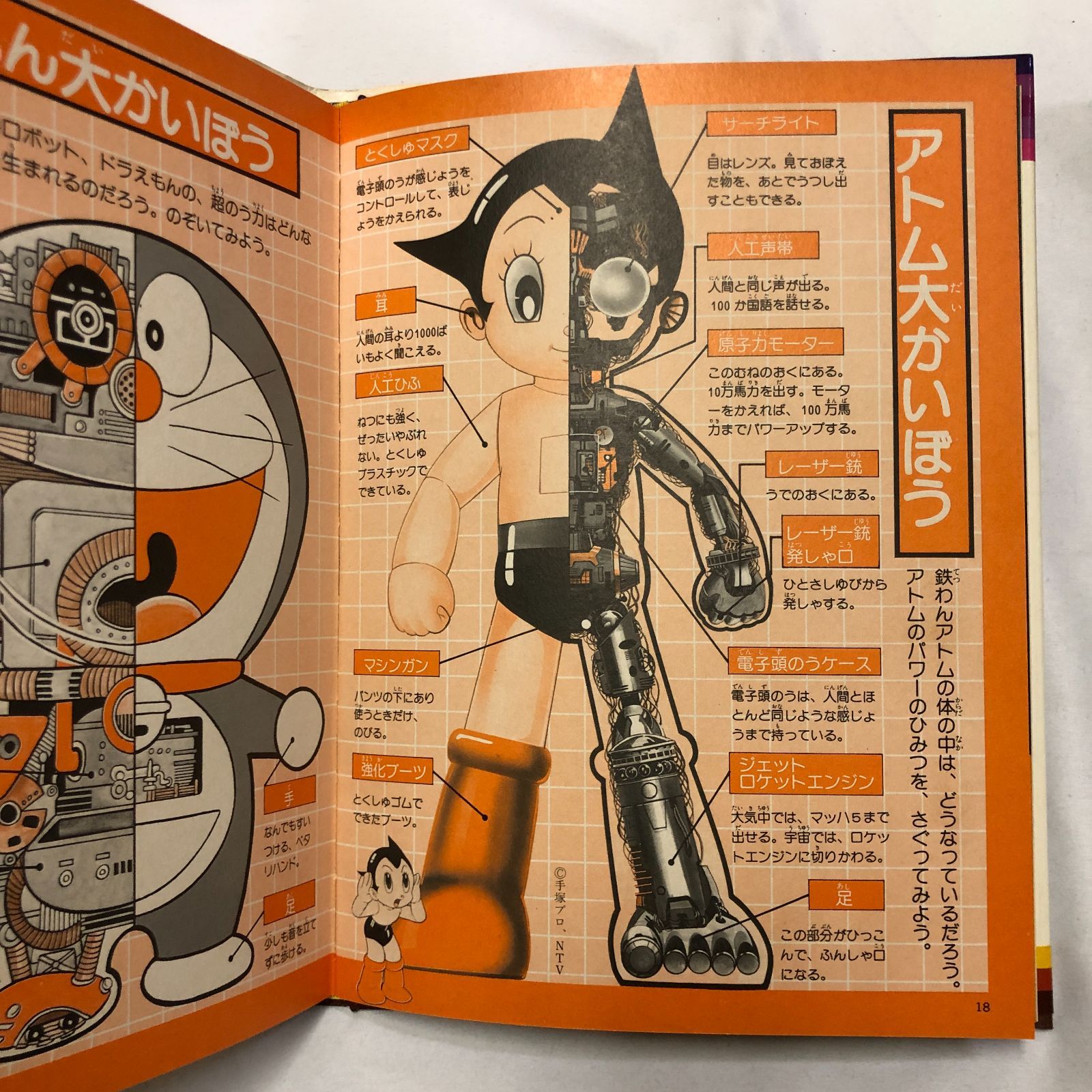 希少・初版本】小学館のおもしろ図鑑 びっくりロボットの世界