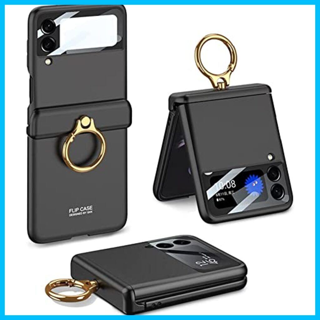 最大94%OFFクーポン おしゃれ カバー スマホリング付きケース ブラック