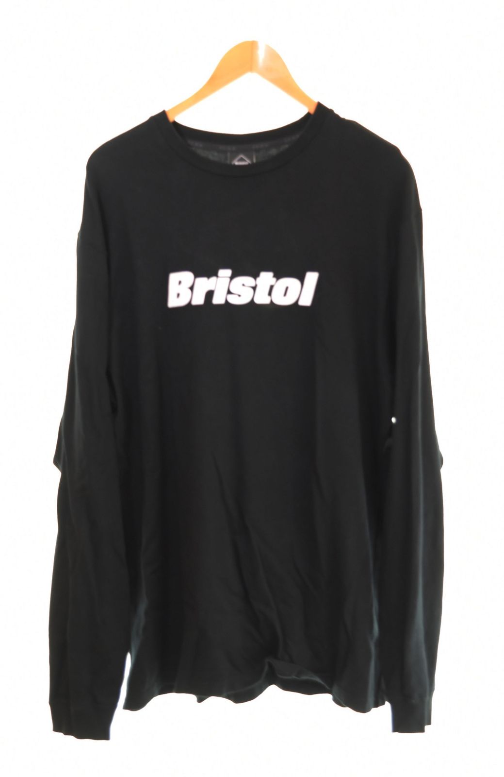 新品 FCRB AUTHENTIC LOGO L/S RELAX FITTEE AUTHENTIC LOGO L/S RELAX FIT TEE ブラック M