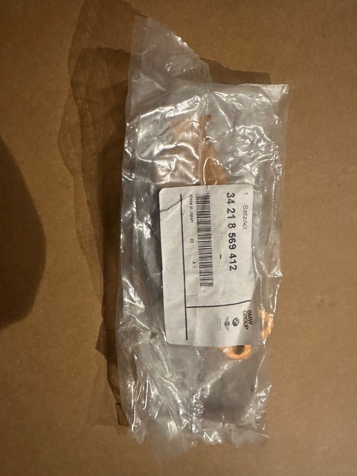 BMW純正 セット ブレーキ パッド フロント 丨 34218569412