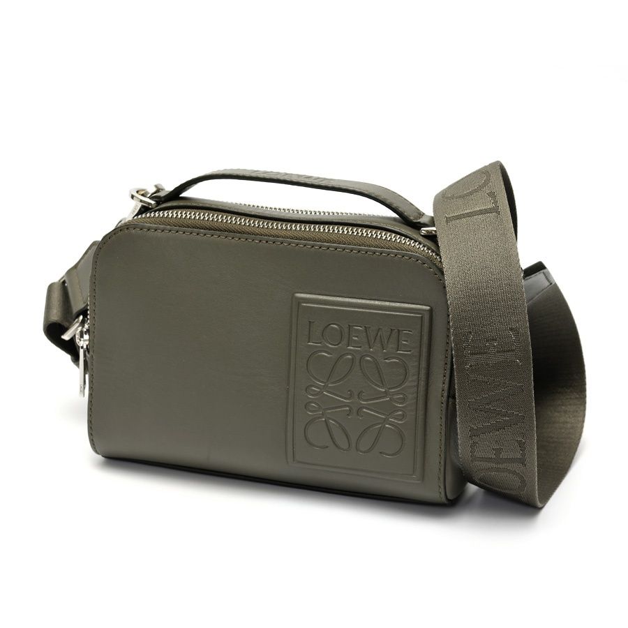 LOEWEロエベ カメラ クロスボディバッグ カーキ LOEWE LOEWE カメラクロスボディバッグ カーキグリーン ◇3115