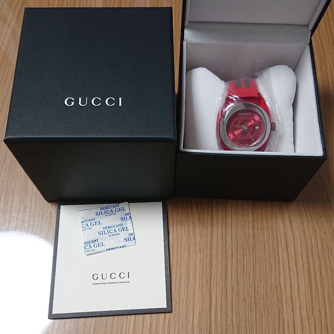 GUCCI 腕時計 新品未使用！！ YA137103 - メルカリShops