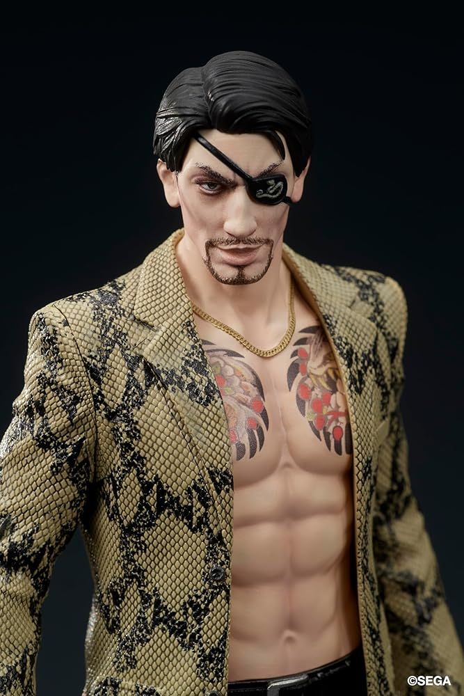 新品未開封 DIGSTA 『龍が如く』 真島 吾朗 全高約175mm ノン