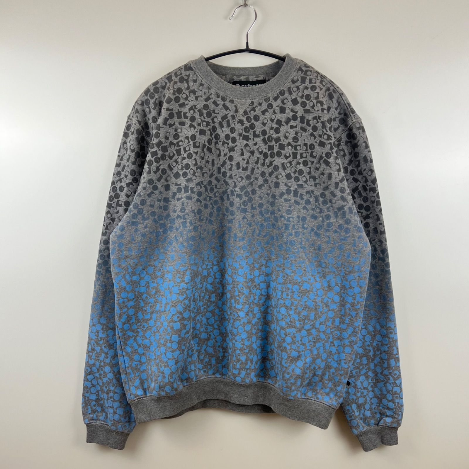 SUBWARE 00s archive SPRAY CAP print sweatshirt L STASH RECON