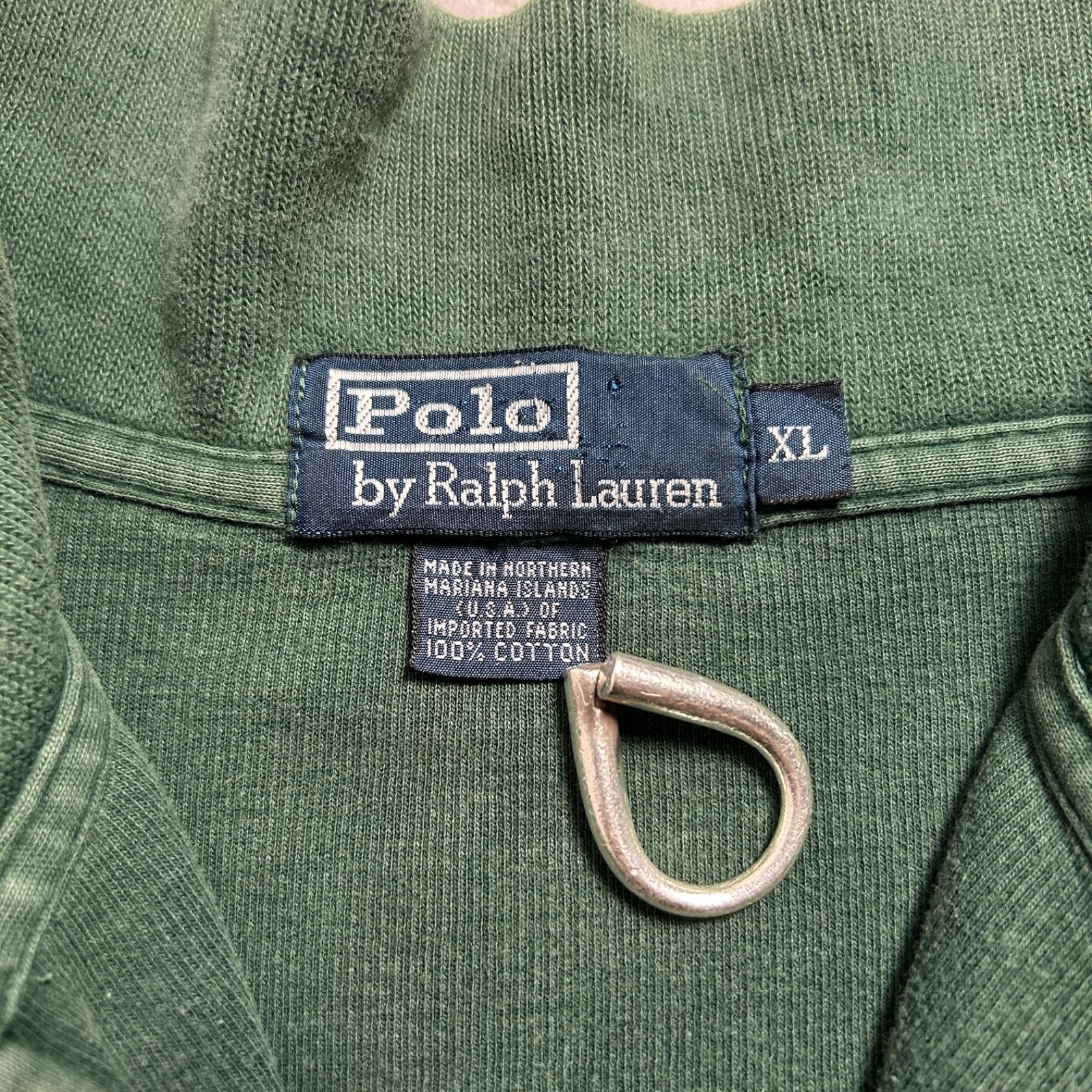 90s~ Polo Ralph Lauren ポロラルフローレン ハーフジップ スウェット 