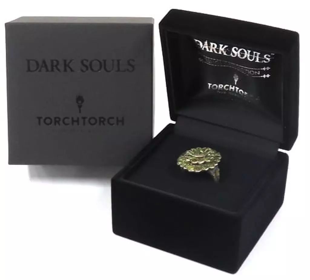 DARK SOULS ×TORCH TORCH 緑花の指輪 TorchTorch 静かに眠る竜印の