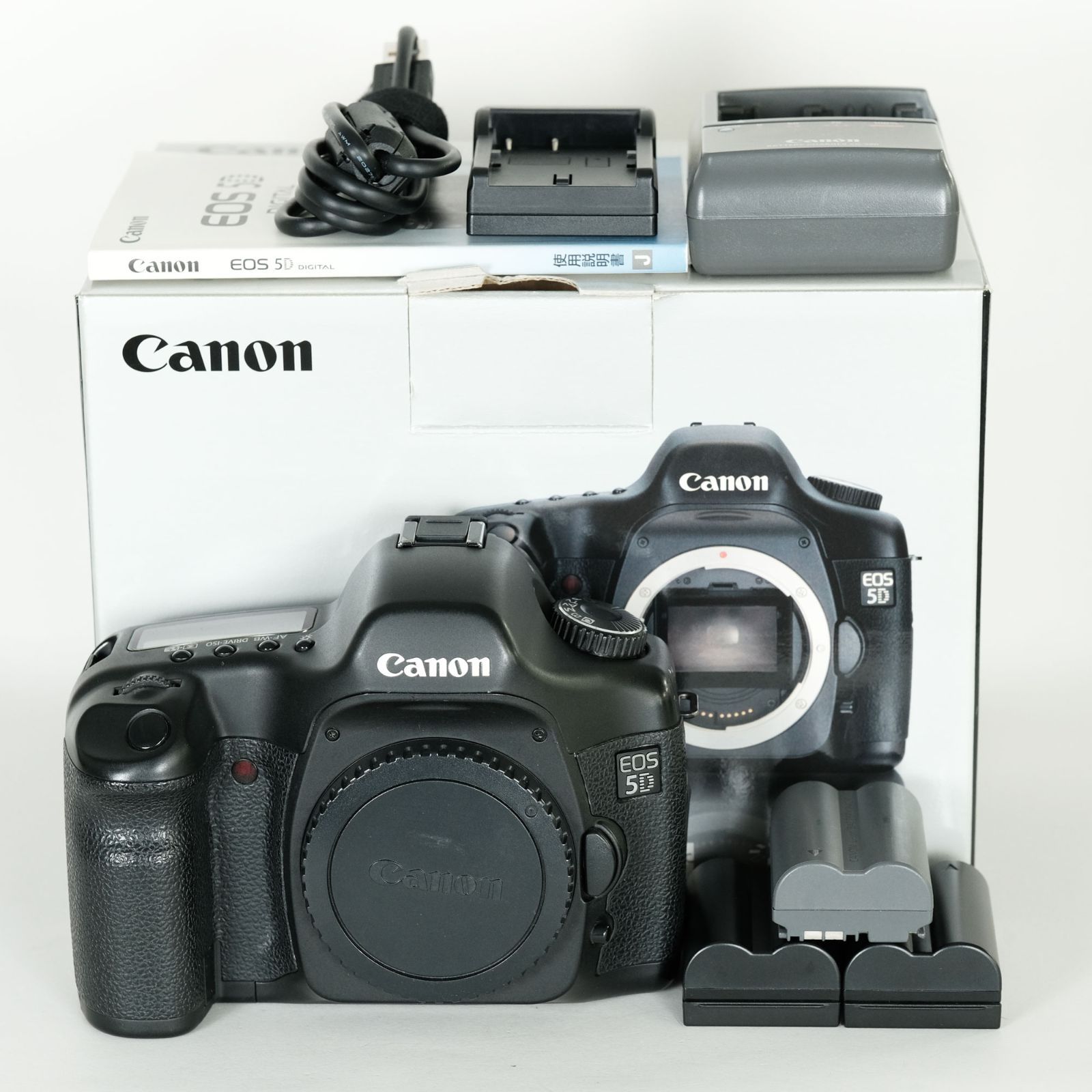 並品｜バッテリー3個付] Canon EOS 5D / キヤノンEFマウント