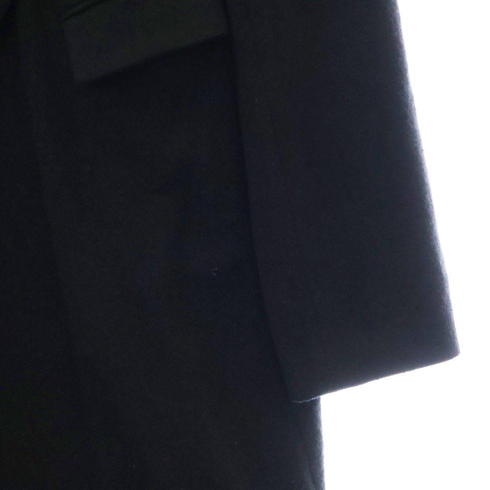 Ground Y グラウンドワイ　18AW アシンメトリー　シャツ　ブラック GROUND Y(グラウンドワイ) ブロードアシンメトリーシャツGA-B01