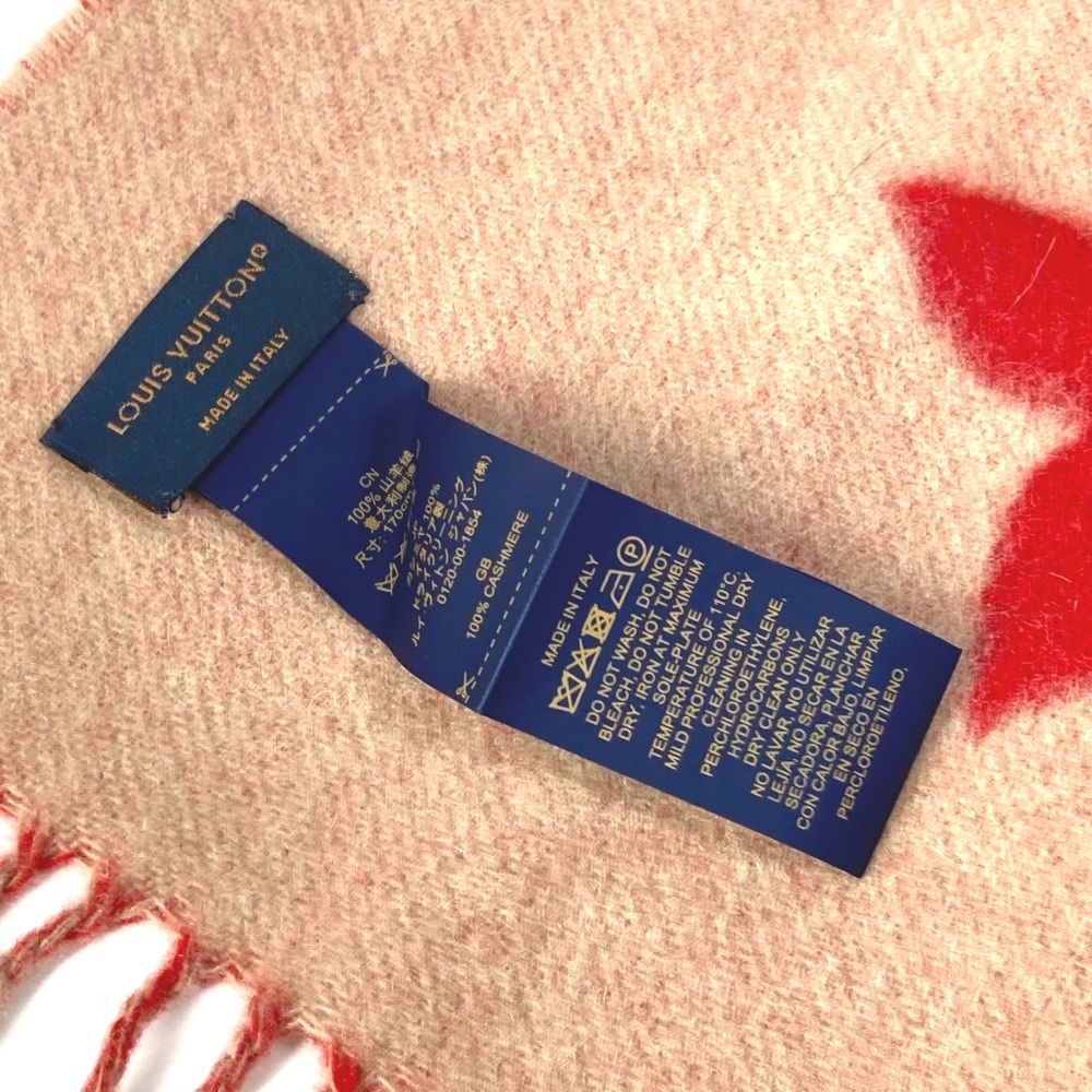 LOUIS VUITTON エシャルプレイキャビック カシミヤ マフラー LOUIS VUITTON ルイ・ヴィトン エシャルプ レイキャビック