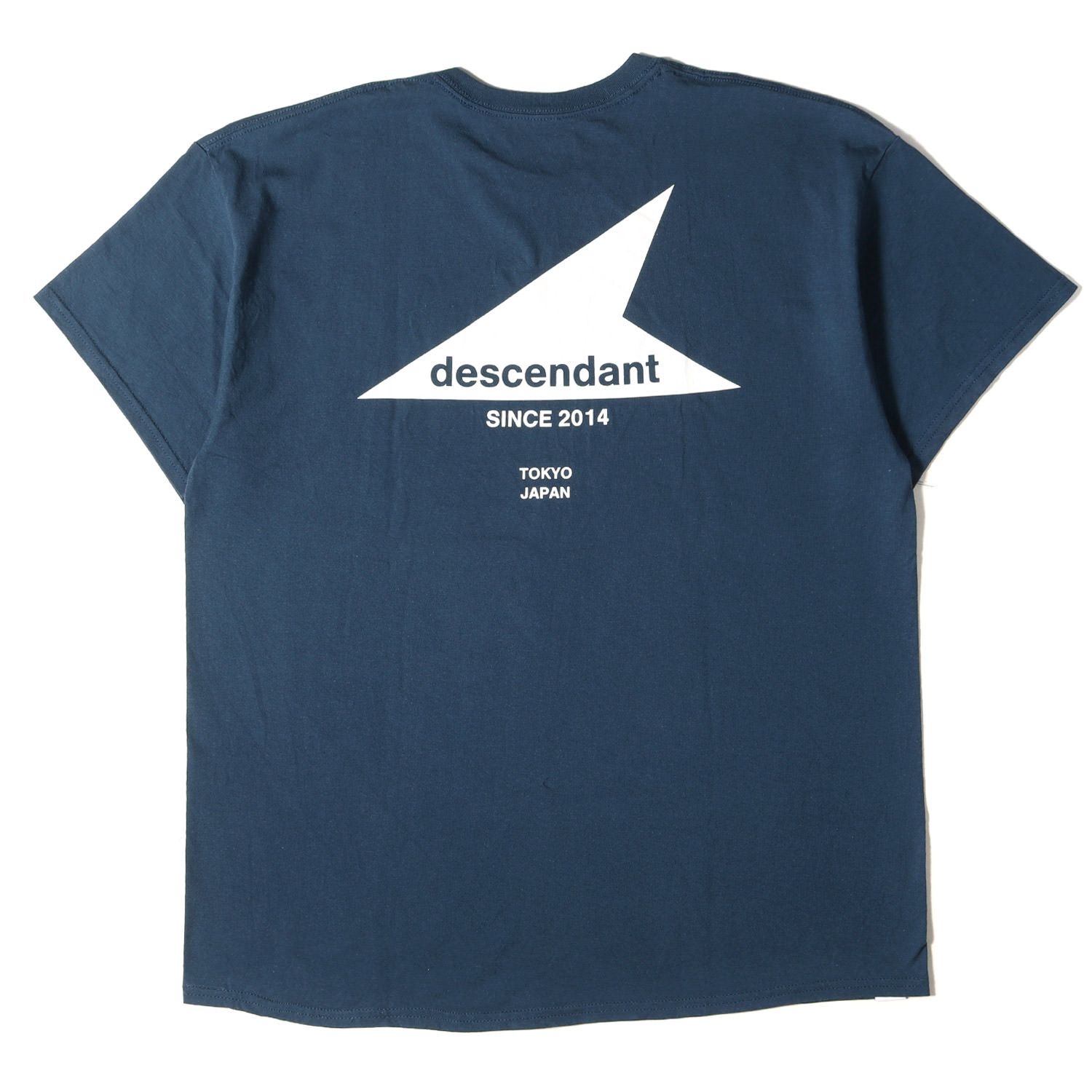 美品 DESCENDANT ディセンダント Tシャツ アイコンマーク クルーネック