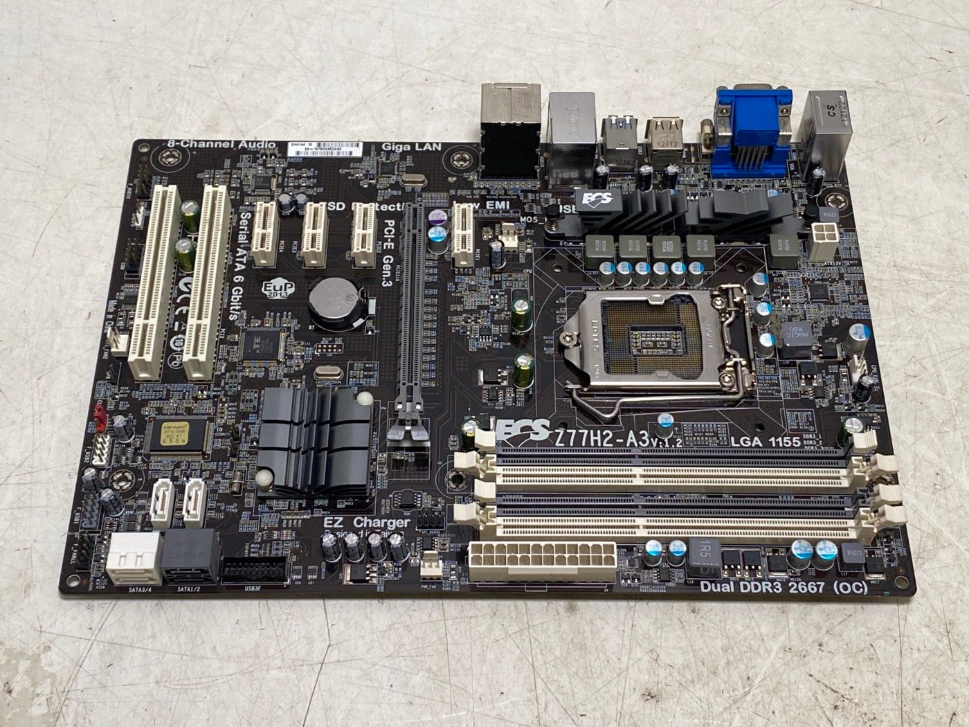 ECS Intel Z77 ATXマザーボード Z77H2-A3 with DVI  (MB1843) Z77H2-A3 with DVI