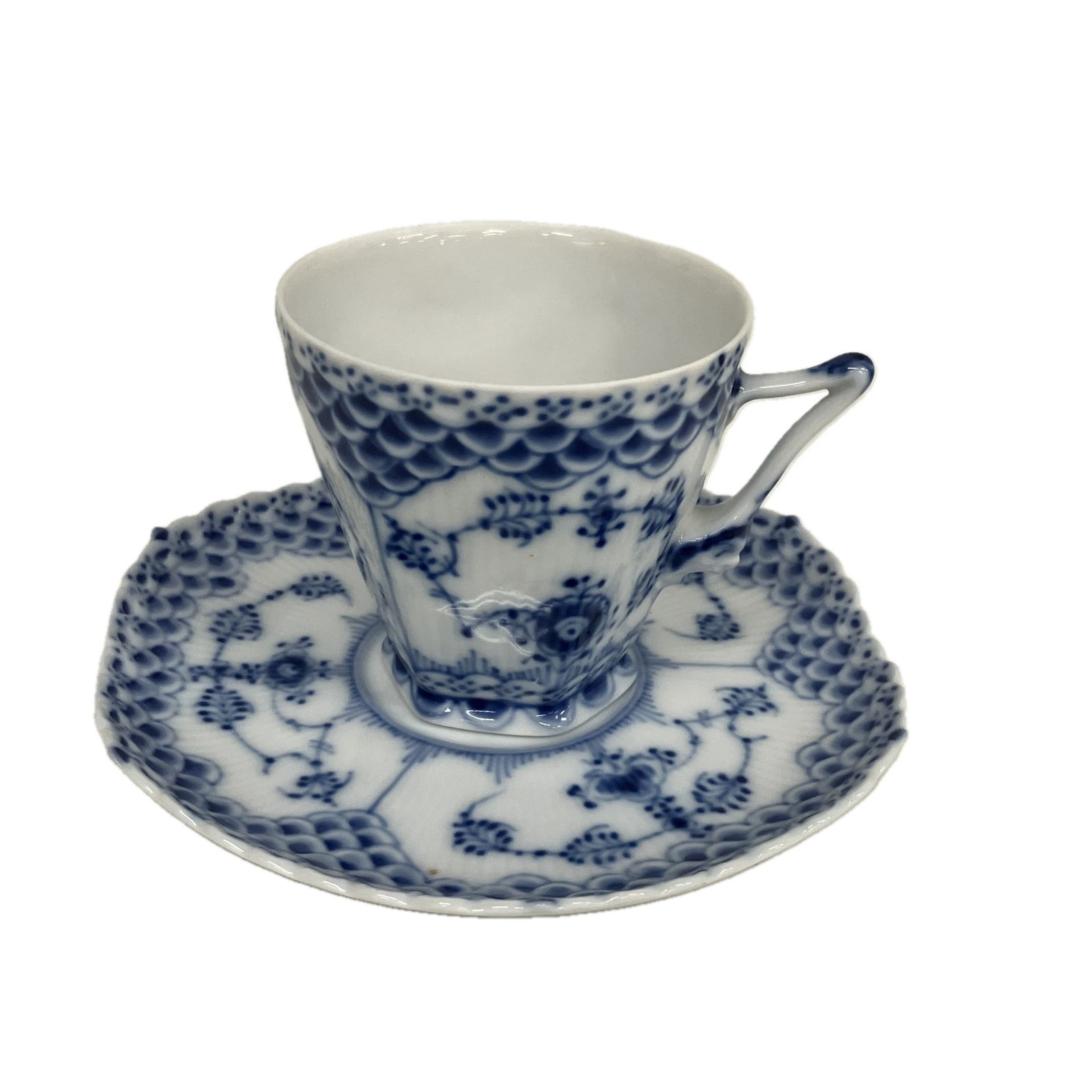 Royal Copenhagen ブルーフルーテッド カップ-ソーサー ロイヤルコペンハーゲン デンマーク 食器 S10517389