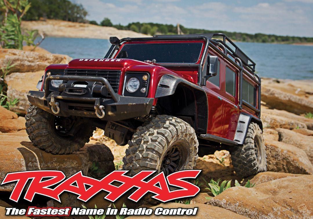 TRAXXAS TRX-4 LAND ROVER DEFENDER 各色取り扱い Traxxas TRX-4 Land Rover Defender Clipless RTR | EuroRC.com