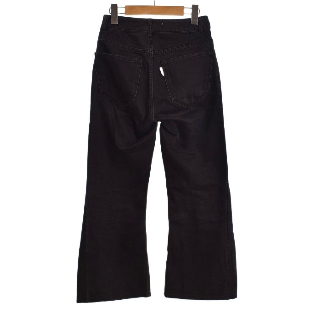 アールト AALTO タック フ デニムパンツ ジーンズ 32 グレー