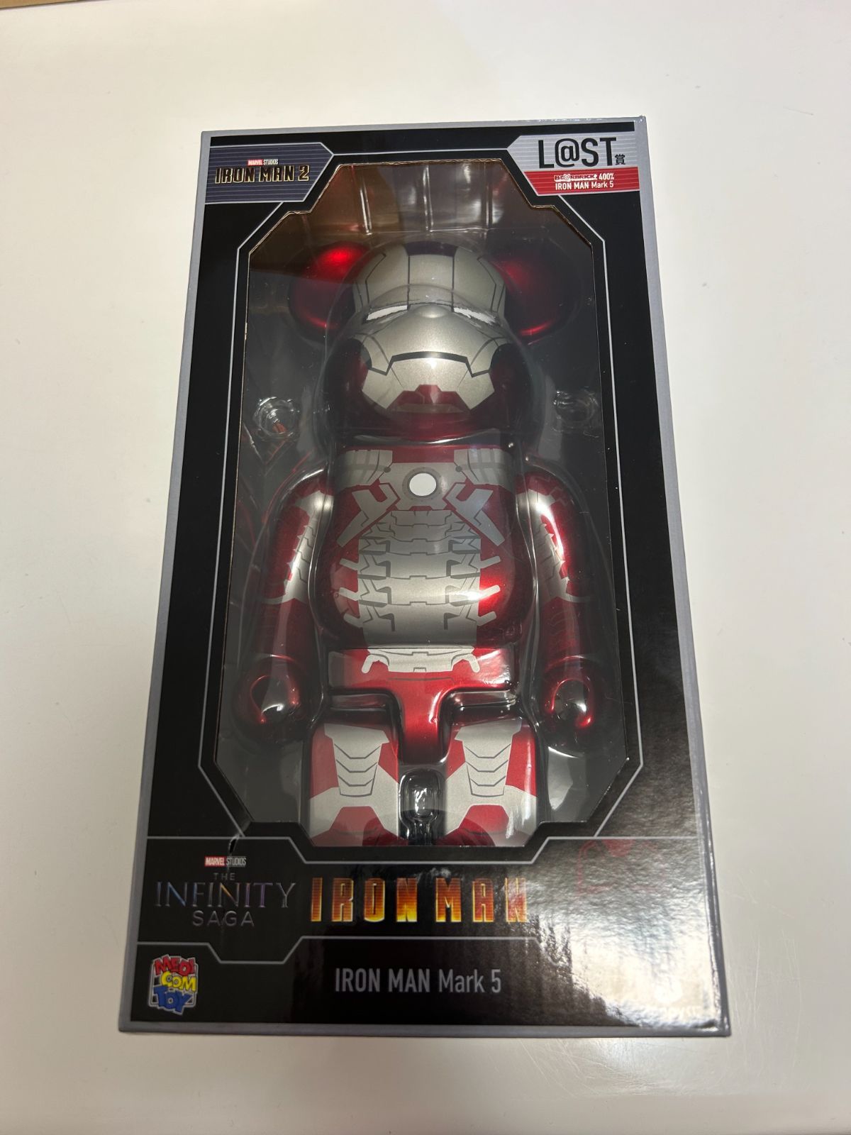 MARVEL Infinity SAGA『IRON MAN』/ HappyくじBE@RBRICK」L@ST賞 