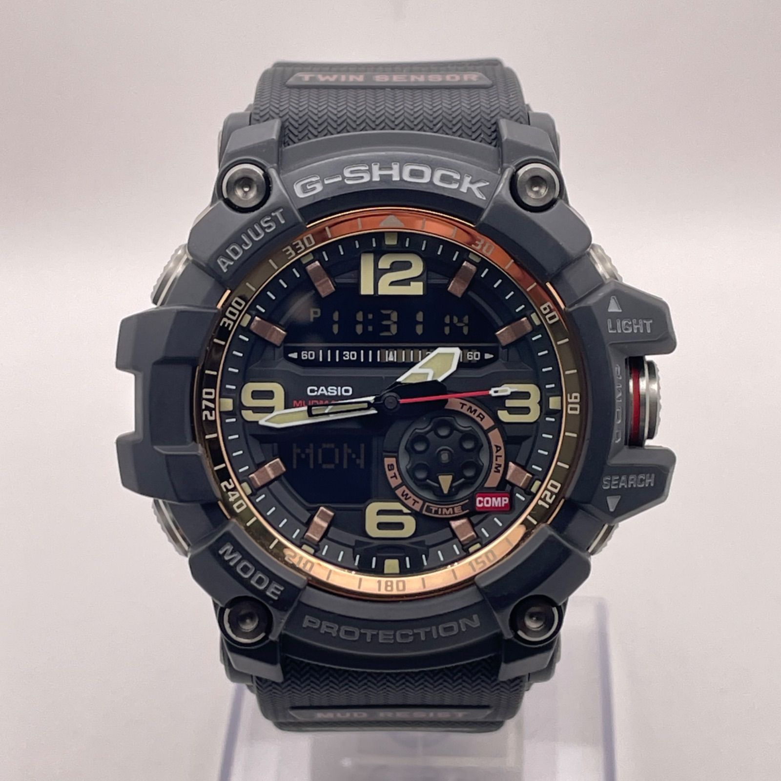 T670 正常稼動 CASIO カシオ G-SHOCK Master of G MUDMASTER GG-1000RG-1AJF 人気 時計 メンズ ユニセックス