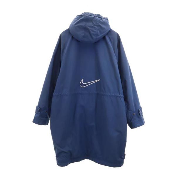 ナイキ 90s 00s 白タグ オールド ベンチコート M ブルー系 NIKE