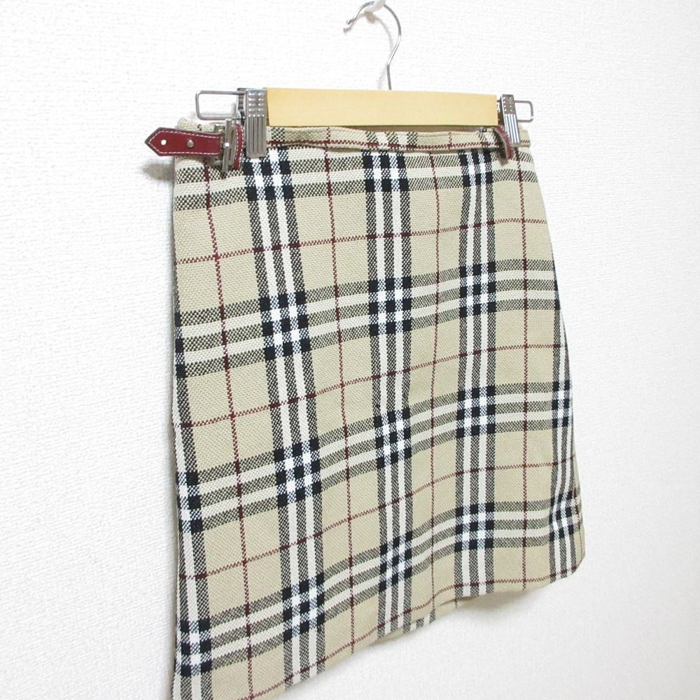 BURBERRY 38 バーバリー スカート プリーツ チェック ベルト ミニ 楽天市場】【送料無料】 バーバリー ブルーレーベル プリーツ ミニ
