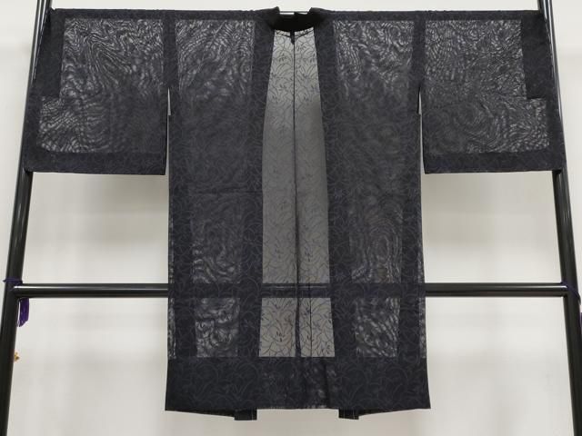 平和屋着物 上 BANKANわものや スリーシーズン 春夏秋 塵除け 長羽織 塵除け 草花紋紗 ♥ CYAA3149s5