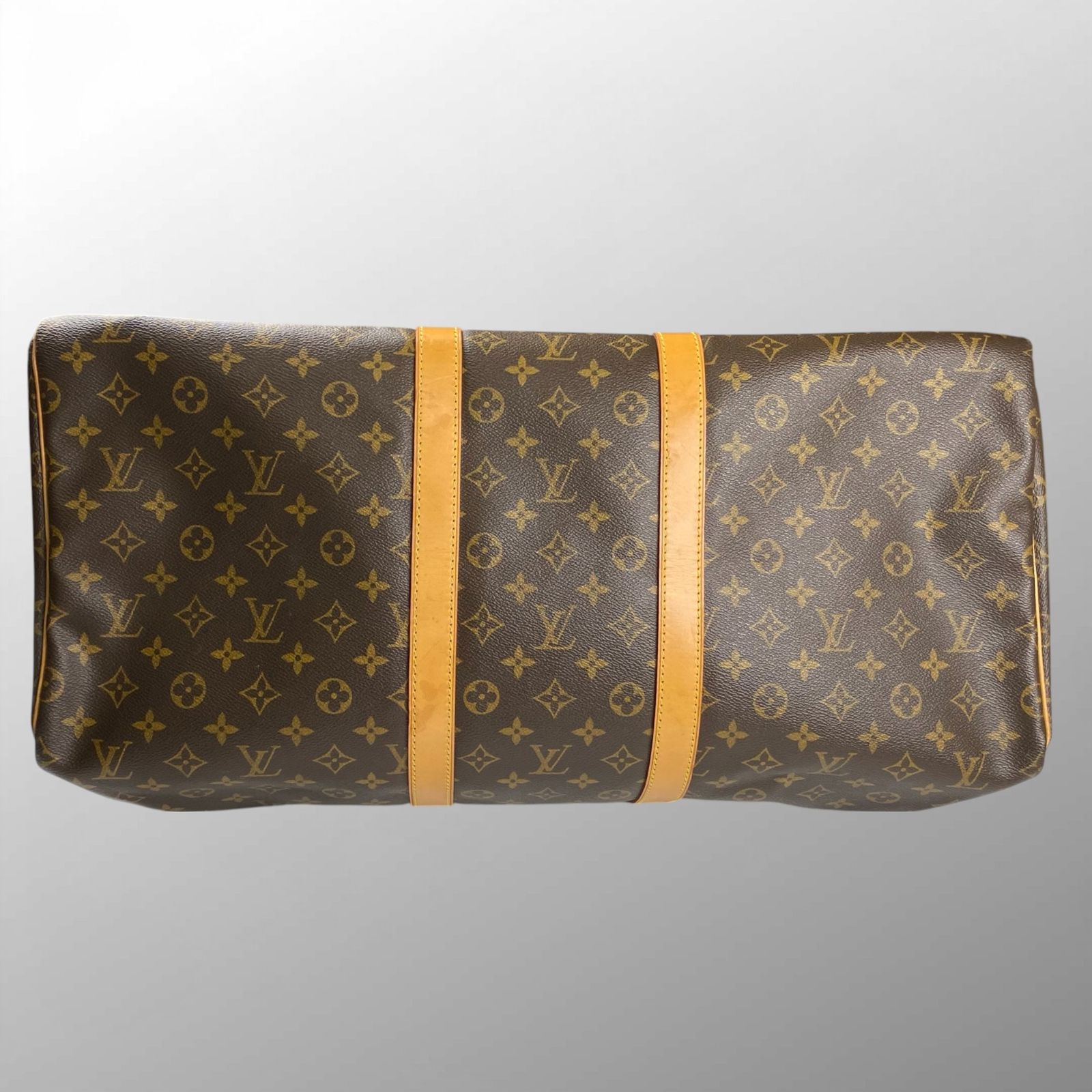 鑑定済】ルイヴィトン モノグラム キーポル 55 ハンドバッグ ボストン