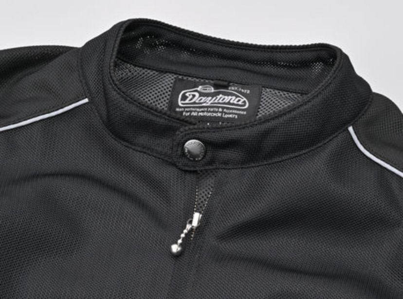 【新品】デイトナ メッシュシングルライダース ブラック XL 37086 DJ-003 バイク ツーリング 春 夏 ジャケット DAYTONA メッシュジャケット プロテクター