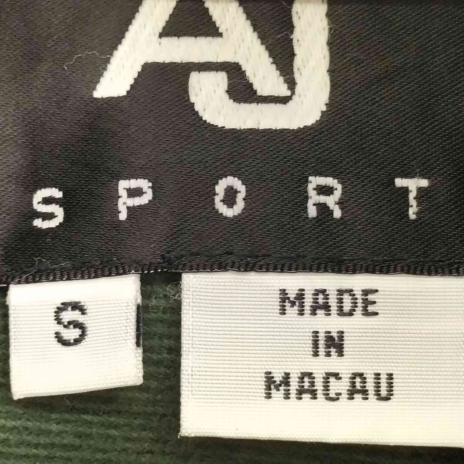 ユーズドフルギ USED古着 AJ SPORT マルチカラージップアップパーカー 
