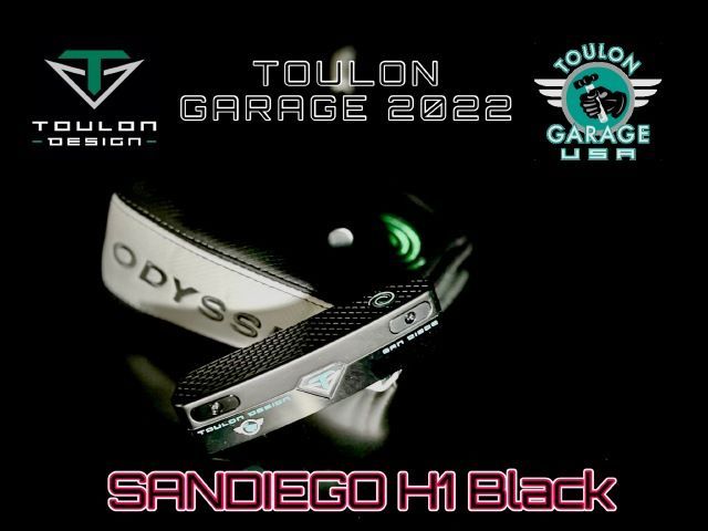 オデッセイ パター TOULON GARAGE 2022 SANDIEGO H1 Black - メルカリ