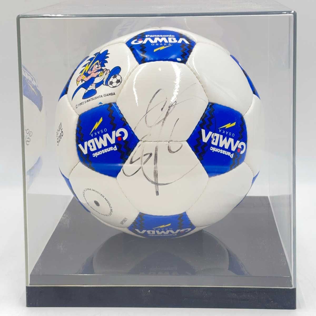 サッカー ガンバ大阪 ボール #6 稲本潤一 直筆サイン入り Jリーグ サッカー ガンバ大阪 ボール #6 稲本潤一 直筆サイン入り J
