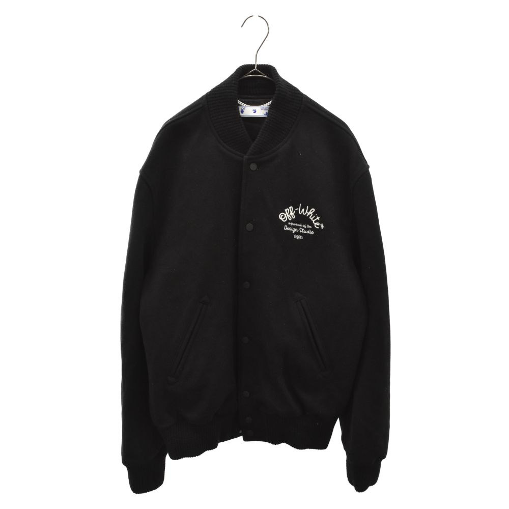 off-white スタジャン　バーシティジャケット OFF-WHITE オフホワイト バーシティジャケット 10th Anniversary