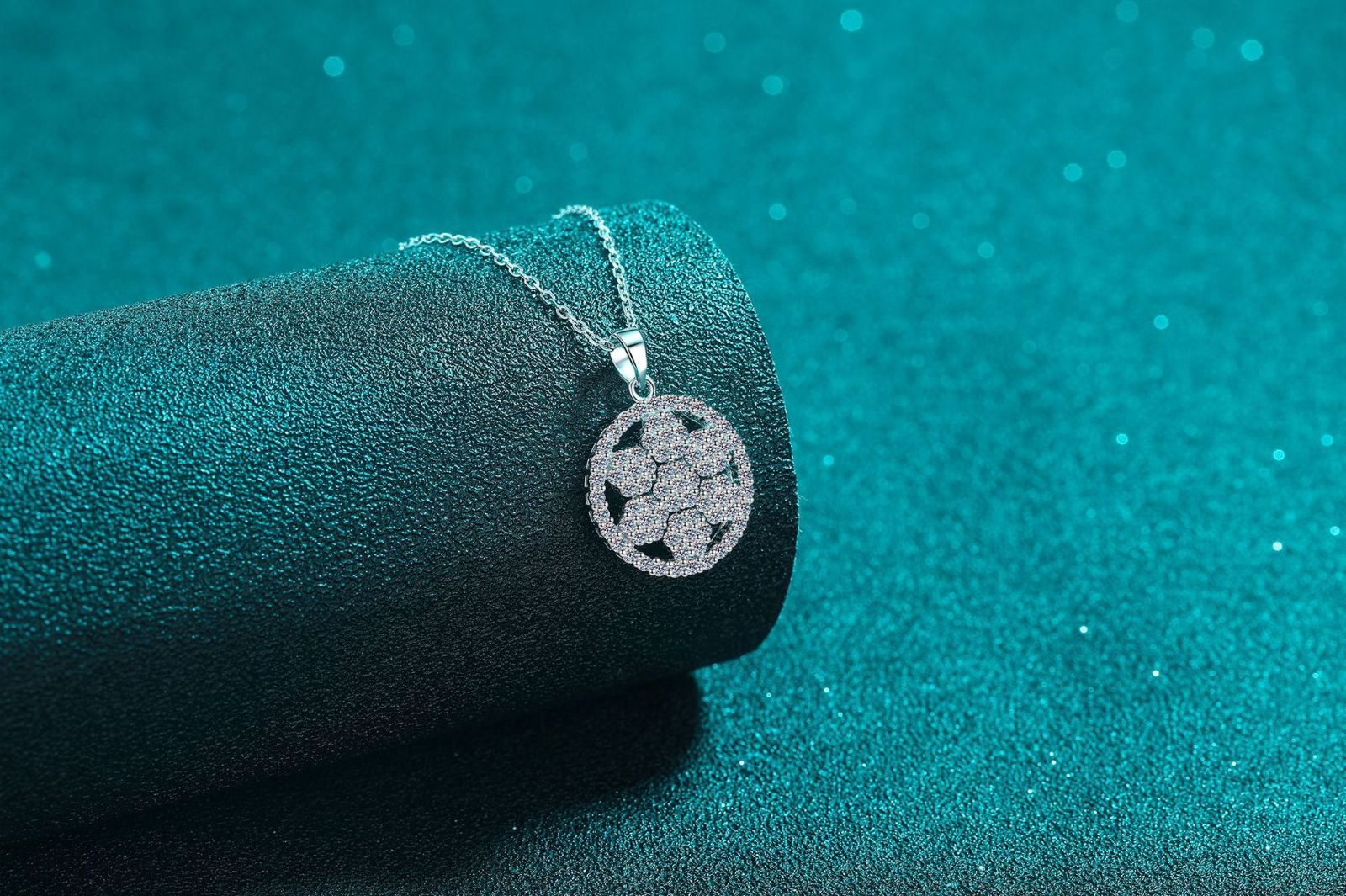 モアッサナイト ネックレス ペンダント 1.185ct シルバー925