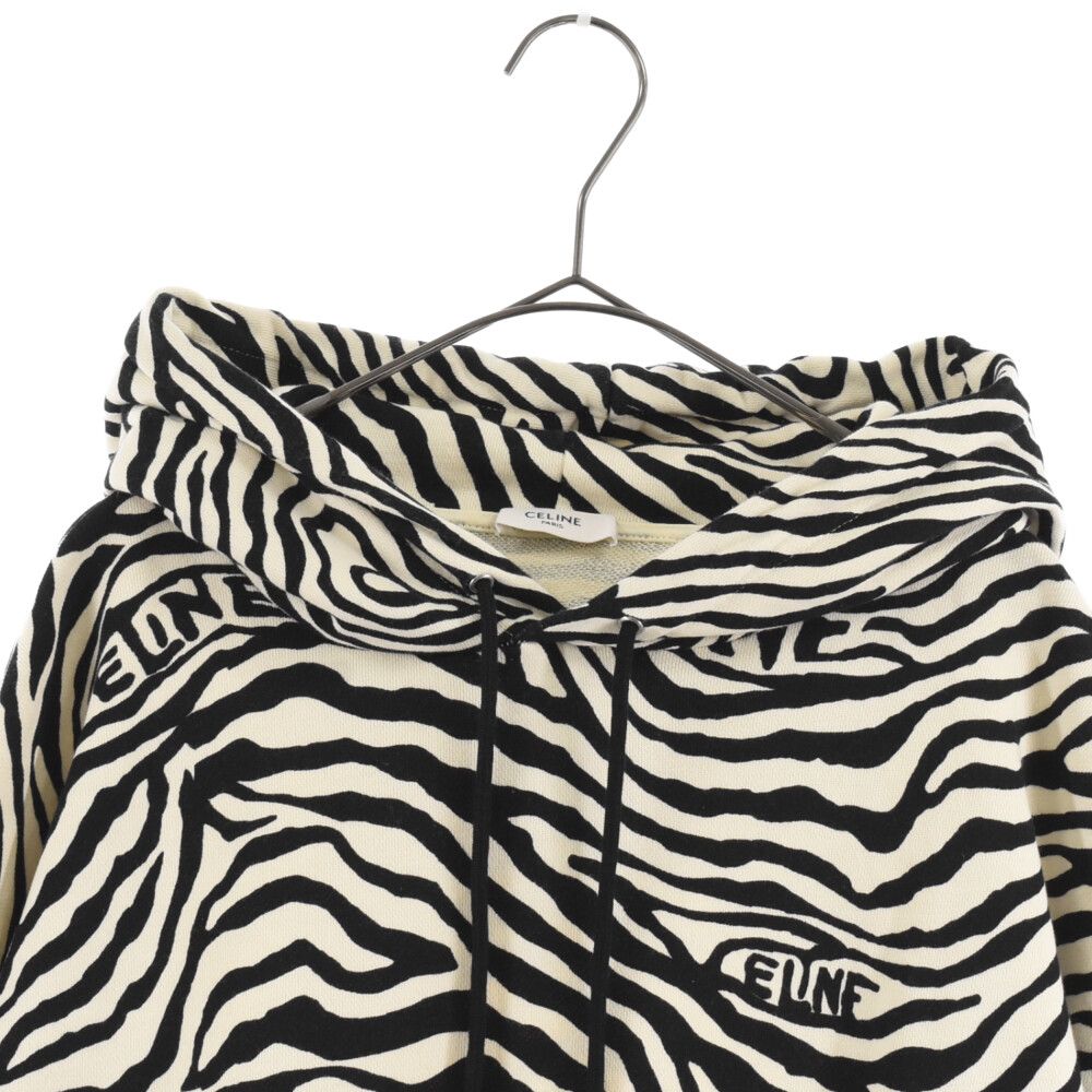 CELINE (セリーヌ) ZEBRA セブラ ルーズプルオーバーパーカー