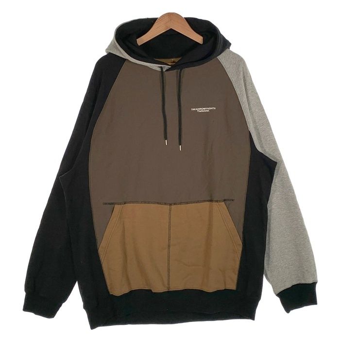 TAKAHIROMIYASITA TheSoloist ソロイスト oversized bondage hoodie オーバーサイズ ボンデージ スウェットパーカー マルチ sbogc.0002 Size 46 TAKAHIROMIYASITA TheSoloist ソロイスト oversized bondage hoodie